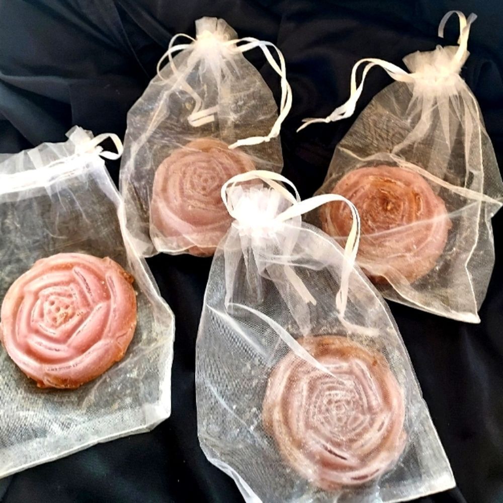 HANDMADE ROSE PETAL BAR SOAP - 4
